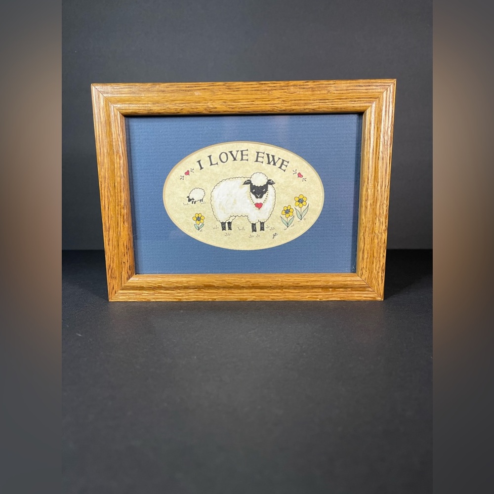 I Love Ewe- Hand Painted Wall Art By Jeanette